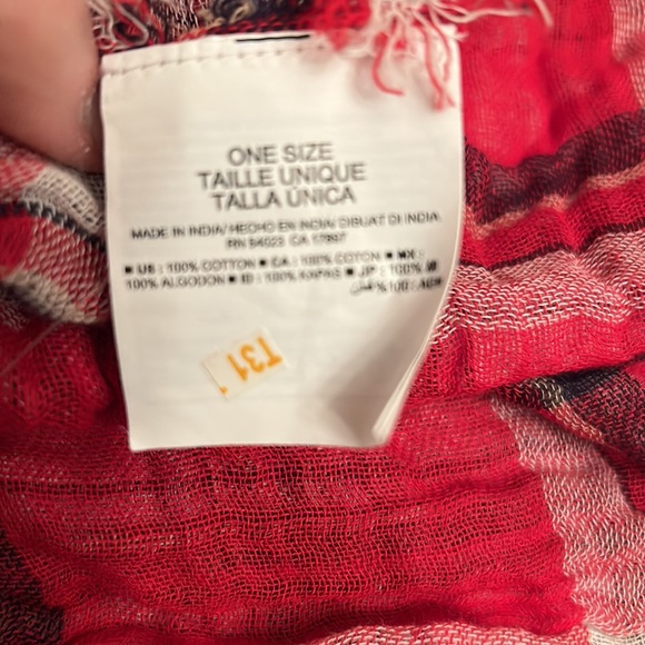 NWT⭐️PLAID INFINITY🧣REVERSIBLE SCARF💙by OLD NAVY❄️One Size - Picture 8 of 10